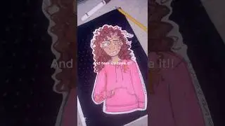 Pink palm puff drawing!! 5k likes anyone?? @pinkpalmpuff #pinkpalmpuff #pinkpalmpuffhoodie