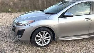 2010 Mazda Mazda3 1.6 Tamura 5dr Petrol Manual Silver Hatchback Car ULEZ 2Keys