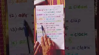 Part -2 Difficult English reading Trick / Difficult Marathi words /How to translate difficult words