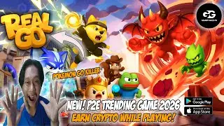 REALGO AR Game First Look! Pok&eacute;mon GO but with MEMES! | Free to Play and Earn Games 2026