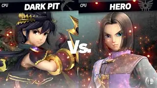 1-on-1: Dark Pit vs. Hero (luminary)