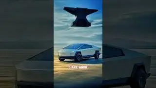Tesla Cybertruck durability test #cybertruck #carsimulation