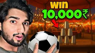 I tried to win money games in mela !