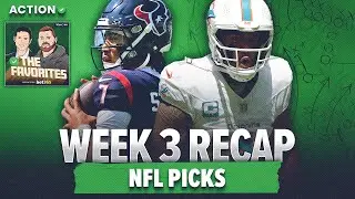 NFL WEEK 3 REACTION & Early Week 4 BETTING PICKS! | NFL Predictions & Picks | The Favorites