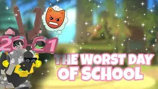 THE WORST DAY OF SCHOOL | AJPW | ANIMAL JAM SKIT