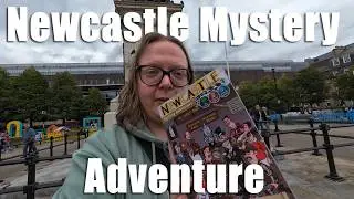 Playing an OUTDOOR ESCAPE ROOM in Newcastle!