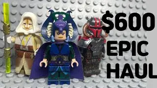ЭПИЧЕСКАЯ ПОДБОРКА минифигурок LEGO CUSTOM STARWARS на 600 долларов!!!!!