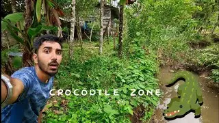 MY HOME NEAR CROCODILE 🐊 RIVER | SIMPLE VILLAGE LIFE AT GREAT NICOBAR ISLAND
