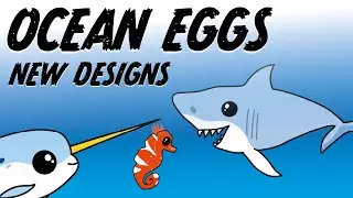 Drawing OCEAN EGGS Designs | Adopt Me Pets (2021)