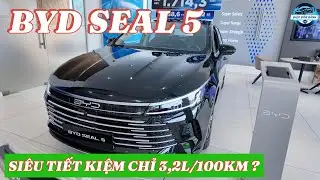 BYD Seal 5 Hybrid &ndash; Mức Ti&ecirc;u Hao G&acirc;y Sốc, C&ocirc;ng Nghệ Chuẩn Tương Lai!