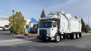 2008 Autocar Heil Half/Pack Front Loader Garbage Truck for Sale