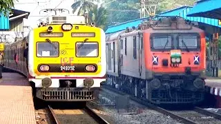 🔥 100 KMPH High Speed Train Videos Indian Railways | Diverted Super Fast Train Videos at Full Speed