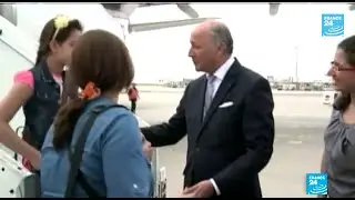 فابيوس يستقبل مسيحيي العراق في فرنسا