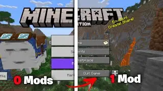This 1 Mod Turns MCPE into Java Edition! 🤯🔥