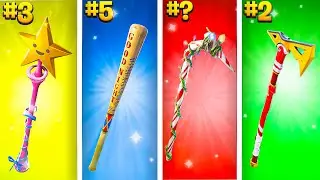 The 40 TRYHARDEST PICKAXES on Fortnite in 2024