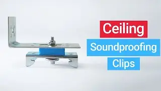 Ceiling Sound Isolation Clip for Low Ceilings - MuteClip LP