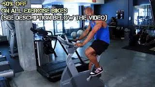 Sunny Health and Fitness Asuna 6100 Sprinting Commercial Indoor Cycling Trainer Exercise Bike with