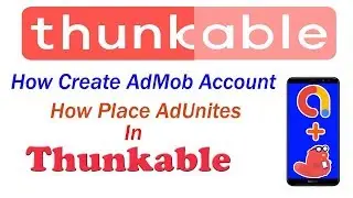 How To Create AdMob Account || How Place AdUnites In Thunkable Apps|| Telugu