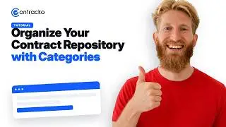 Organize Your Contract Repository with Categories
