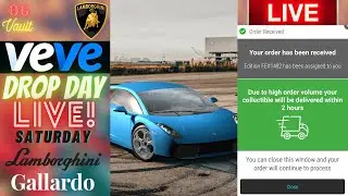 VeVe Drop Day LIVE - LAMBORGHINI Gallardo 
