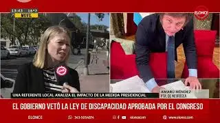 El gobierno vetó la ley de discapacidad aprobada por el congreso - 04/08/2025
