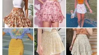 stylish short skirt designs for girls || new designs || 2024 || @Style.X. #fashiontrends