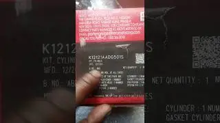 KIT CYLINDER SPLENDOR BS4  HERO GENUINE #hero #unboxing