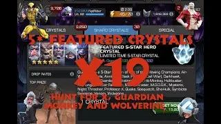 New 5 Star Featured Crystal x19 || Massive Opening ||Marvel Contest of Champions