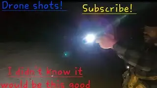Olight PLX overview, testing, overhead drone and first person beam shots. 