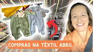 Compras para o beb&ecirc; na T&ecirc;xtil Abril, em S&atilde;o Paulo