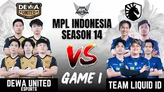 DEWA VS TLID | DEWA UNITED ESPORTS vs TEAM LIQUID ID GAME 1 | MPL ID S14 | ENGLISH - Week 5 Day 3