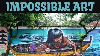 People Can’t Tell This Is Street Art  🎨🔥