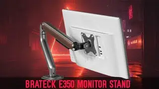 Introducing Brateck E350 - A Versatile Monitor Stand with Retractable Robotic Arm