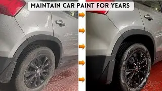 Maintain Car Paint For Years | Wash At Home Using 3M Car Shampoo|3M Car Shampoo| Waxpol Silicone