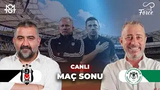 BEŞİKTAŞ - KONYASPOR MAÇ SONU | CANLI | Ümit Özat, Melih Şendil