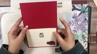 Quick and cute sneak peek for Stampin' Up! Hello Ladybug bundle coming in Jan- Jun 2022 mini catalog