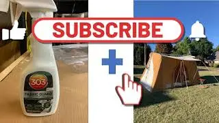 Maximize Waterproofing: Tips for Applying 303 Fabric Guard to Your Skyliner Tent.  @springbarcanvas