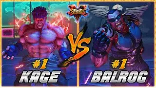 SFV AE 🔥 TERU (#1 Online KAGE) vs MKT-IWATE (#1 Online BALROG) | Ranked Sets🔥 SF5 TenSFV