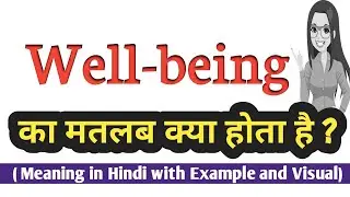 Well-being meaning in Hindi | Correct pronunciation of Imposter | Spoken English Classes