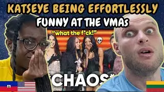 REACTION TO KATSEYE Being Effortlessly FUNNY at VMAs *Awkward Moments*