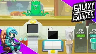 Galaxy Burger 🍔 16 Leckerlis f&uuml;r Planet Gamma 🐱 Gameplay deutsch