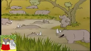 The war with the rhinoceros - Babar, King of the Elephants