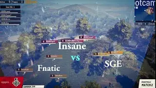 Brawlers vs OrangeRock vs Fnatic | Fnatic vs Insane vs SGE | PMAS match 2