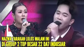 MAE SOIMAH KAGUM LIHAT PENAMPILAN NAZWA TARAKAN SEBAGUS INI MALAM INI DI RESULT TOP 22 DA7 INDOSIAR