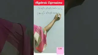 Algebraic Expressions #maths #algebra #formula #identity #shorts