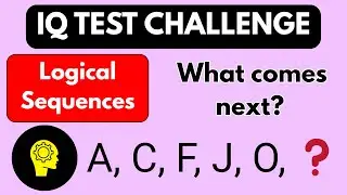 Can You Guess What Comes Next? | IQ Test Challenge &ndash; Logical Sequence (Ep 2) By Mindful Mosaic 2.0