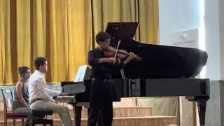 Praeludium and Allegro by Kreisler played by Bill Hsu at Burgos Music Featival