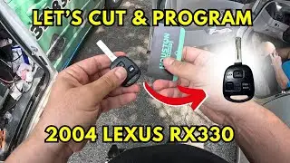 Cut & Program OEM Remote Key for Lexus ES330 2004 | Car Key Replacement Guide
