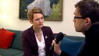 Anna-Karin Hatt kort intervju om fossilfri fordonsflotta 2030