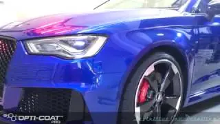 Audi RS3 Definitive Sydney Opti Coat Spray Gun Permanent Paint Protection Treatment DefinitiveWeCare